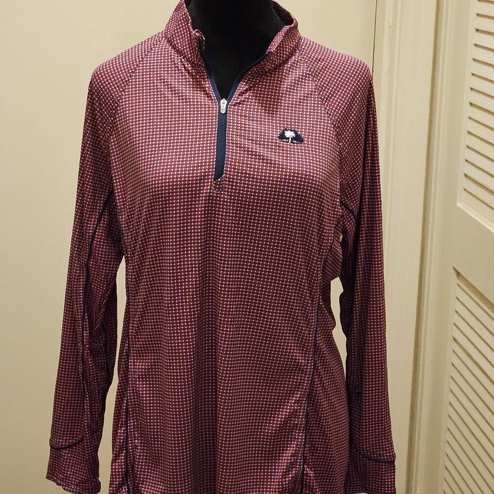 Women's Peter Millar Full Coverage UPF 50+ Long Sleeve Golf Shirt Large